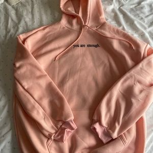 “ You are enough” plus size hoodie Brand New